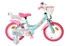 VOLARE Dječji bicikl Unicorn 14", dvije ručne kočnice, zeleni